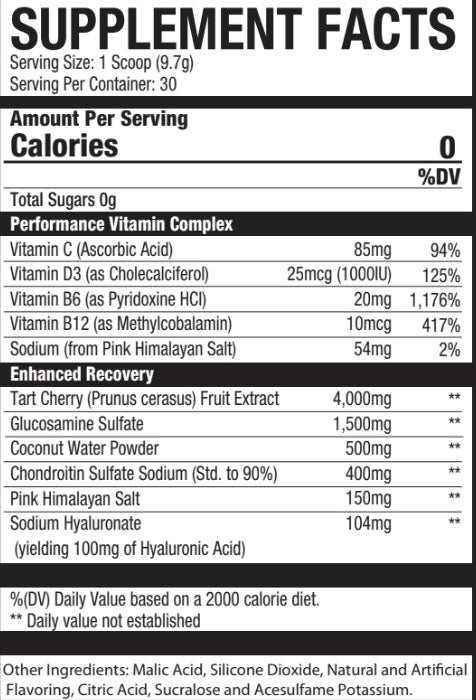 Runners' Relief - Joint and Muscle Recovery Supplement - Watermelon Cherry