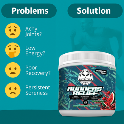 Runners' Relief: The Ultimate Marathon Recovery Drink (Watermelon Cherry)