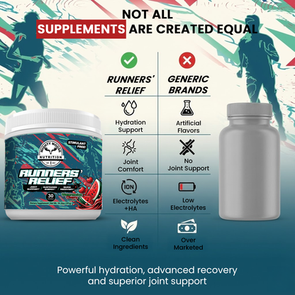 Runners' Relief: The Ultimate Marathon Recovery Drink (Watermelon Cherry)