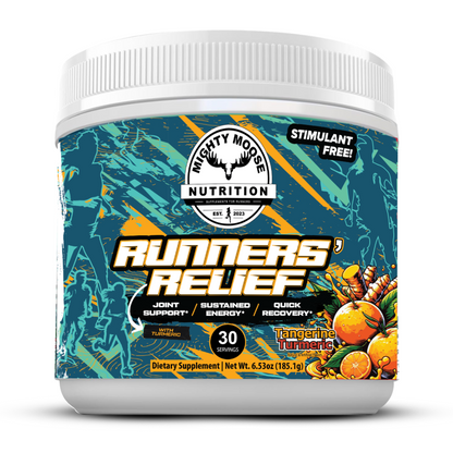 Runners' Relief - Joint Support and Muscle Recovery Supplement - *LIMITED EDITION* Tangerine Turmeric