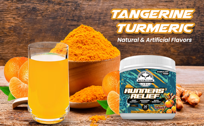 Runners' Relief - Joint Support and Muscle Recovery Supplement - *LIMITED EDITION* Tangerine Turmeric